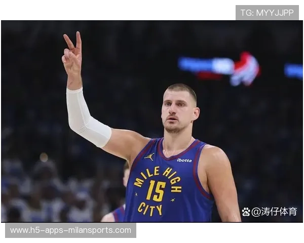 约基奇助攻喂饼轻松得分，掘金攻势升级